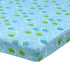 Bassinet Sheets for Baby/Infant Deep Fitted Soft Jersey Knit by Abstract 16" x 32" (Floral Blue)...