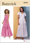 Butterick Easy-to-Make Misses' Tiered Hem Dresses Sewing Pattern Packet, Design Code B6983, Sizes XS-S-M-L-XL-XXL, Multicolor...