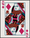 Posterizer 1 pcs-Queen of diamonds Aesthetic Picture-Abstract & Modern Art-Gift for Men Women Entrepreneur Teens-Living Room Bedroom Decor- UNFRAM...