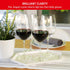 Spiegelau Salute Bordeaux Wine Glasses, Set of 4, European-Made Lead-Free Crystal, Classic Stemmed, Dishwasher Safe, Professional Quality Red Wine...