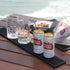Premium Bar Rubber Spill Mat. 23.6" x 3.1" Bar Rail Mat. 0.4" Thick Bar Mats for Countertop. Bar Mats for Bartending (restaurants/bars/glass dryin...
