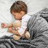 BEDELITE Baby Blankets for Boys Girls 30"x 40" - 3D Ribbed Jacquard Cute Fuzzy Fleece Blanket, Warm and Breathable Soft Cozy Infant Toddler Blanke...