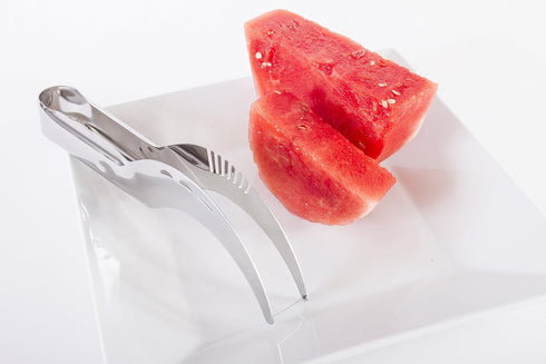 Kitchen + Home Watermelon Slicer Corer and Server - 18/10 Stainless Steel Melon Slicer...