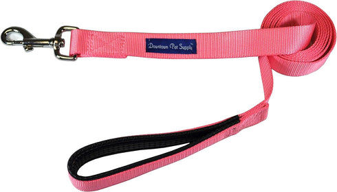 Downtown Pet Supply 2ft Dog Leash - Heavy-Duty Dog Leash with Padded Comfort Handle and Stainless Steel Fastener - Durable Dog Training Leash - 0....