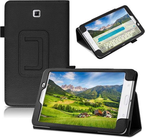 DETUOSI Slim Case for Samsung Galaxy Tab 4 7.0" 2014 (SM-T230/T231/T235), Ultra Thin Lightweight Folio Folding PU Leather Full-Body Protective Tab...