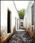 Posterizer 1 pcs-quiet Mediterranean or North African village alleyway 3-Photography Art Gift for Men Women Entrepreneur Teens Decor for Home & O...