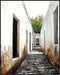 Posterizer 1 pcs-quiet Mediterranean or North African village alleyway 3-Photography Art Gift for Men Women Entrepreneur Teens Decor for Home & O...