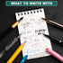 3 Pack Waterproof Spiral Notebook 3" x 5" Weatherproof Notepad Small Pocket Notebook Mini Pocket Notebook Police Notepad Tactical Steno Pads Memo ...