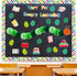 TaoBary 84 Pcs 3D Hot Air Balloon Honeycomb Bulletin Board Set Hot Air Balloon Bulletin Board Cutouts Honeycomb Classroom Bulletin Board Decoratio...