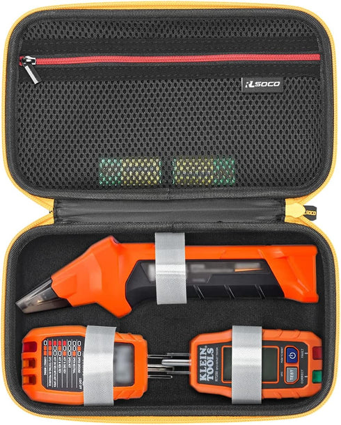 RLSOCO Tools Case for Klein Tools ET310 AC Circuit Breaker Finder & 80041 Outlet Repair Tool Kit & RT250 GFCI Outlet Tester (Case Only)...