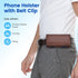 Mopaclle Phone Holster with Belt Clip for Samsung Galaxy S25 Ultra S24 Ultra S23 S22 Ultra,Cell Phone Belt Holder with Metal Clip and Dual Belt Lo...