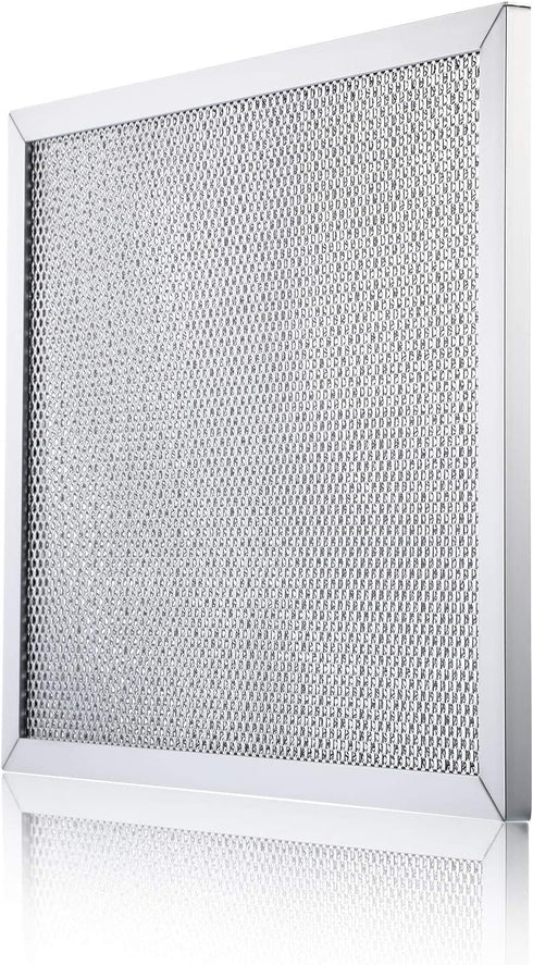 2 Packs Aluminum Range Hood Grease Filter Range Hood Vent Filter Compatible with Broan Kenmore, F40000, 41000, 42000-K, Nutone RL6100F-R, SL6200-H, RL6300-H, RL6100-H, 8-3/4 x 10-1/2 x 3/32 Inch