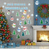 Haooryx 83Pcs Christmas Winter Snowmen Bulletin Board Set Classroom Decoration, Snow Snowman Patterned Paper Cut-Outs Blackboard Border Decor for ...