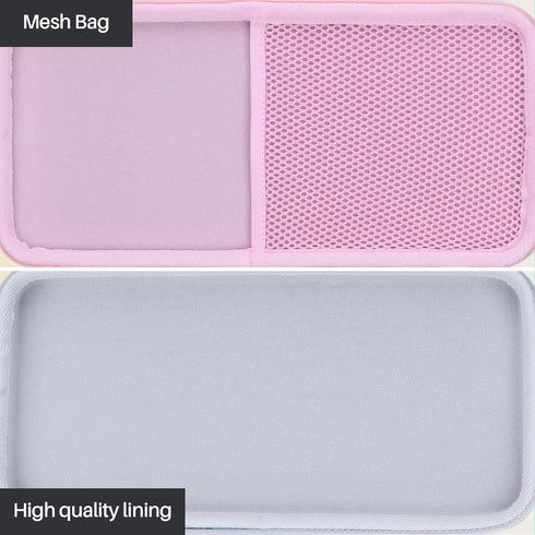 Hard Carry Case Compatible with Logitech MX Keys Mini Minimalist Wireless Illuminated Keyboard (Rose Case)...