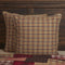 VHC Brands Wyatt Bedding Accessory, Euro Sham 26x26, Plaid Tan...