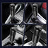 1 PC American Flag Car Shift Knobs, Comfortable Touch, Durable Metal Vehicle Shifter Decoration with Adapters, Universal Weighted Automotive Shift...