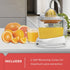 BLACK+DECKER 32oz Electric Citrus Juicer, CJ625, Pressure Activated, Adjustable Pulp Control, Dishwasher-Safe...
