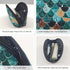 2PCS Portable Makeup Bags Waterproof Cosmetic Pouch Travel Multifunctional Toiletry Organizer Case for Women - Mermaid Scales......