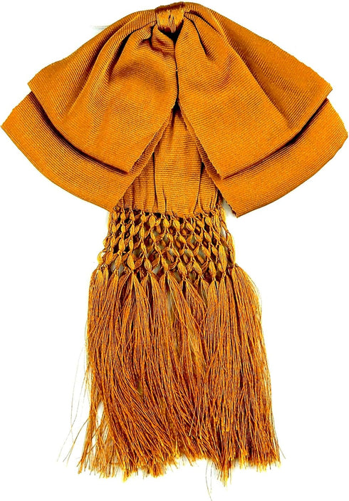 Mexican Charro Bow Tie Gold elastic band...