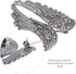 4Pcs Angel Wing Pin Brooch Unisex Crystal Angel Wing Corsage Pin Brooch Cardigan Breastpin Clip Lapel Pin Coat Badges for Tuxedo Blazer Cardigan S...