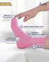 Pembrook Bamboo Viscose Diabetic Socks for Women & Men - 6 Pairs Ankle Socks for Swollen Feet | Neuropathy Socks | Wide Calf and Ankle Socks | Ede...