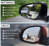 EcoNour Car Blind Spot Mirror, Car Side Mirror (2 Pack) - Convex Rear View Blind Spot Mirrors, 2" Rectangle HD Car Side Mirror Blindspot, Wide Ang...