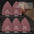 130 Pcs Oscillating Tool Sanding Pads Kit, 5 Pcs Finger Sanding Pads & 125 Pcs Finger Sandpaper Including 60/80/120/180/240 Grits, 40mm Finger San...