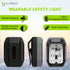 FlipBelt Clip On LED Running Light for Men and Women, Hands Free Safety Flashlight for Running, Biking, Hiking, Portable and Rechargeable Night Ru...