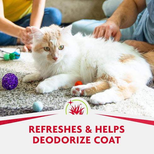 Furminator DeShedding Grooming Wipes for Cats Refresh and Deodorize Coat without Bathing, 50 Count...