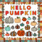 GreenPine 90Pcs Happy Fall Pumpkin Cutouts Thanksgiving Bulletin Board Set with Pumpkin Borders Trim Classroom School Office Wall Decor Themed Par...
