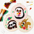 WATINC Embroidery Kits for Beginners 3 Cross Stitch DIY Kits with Embroidery Fabric Patterns Hoop Threader Instruction Needlepoint Starter Kits Ed...