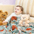 TANOFAR Minky Baby Blankets, Soft Toddler Blanket for Boys Girls, Dotted Backing, Double Layer Crib Receiving Blanket, for Nursery/Stroller/Toddle...