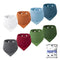 8-Pack Muslin Baby Bandana Bibs, for Girls & Boys, Teething Baby Bib, Baby Boy Bibs, Baby Girl Bibs, Newborn Bibs, Baby Drool Bibs for Infant, Tod...