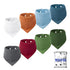 8-Pack Muslin Baby Bandana Bibs, for Girls & Boys, Teething Baby Bib, Baby Boy Bibs, Baby Girl Bibs, Newborn Bibs, Baby Drool Bibs for Infant, Tod...