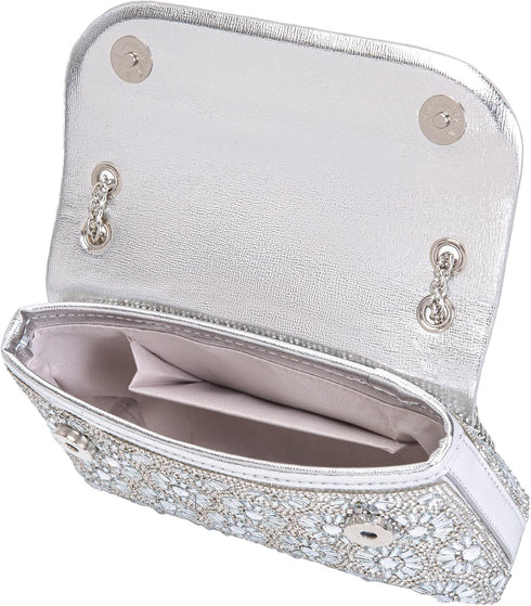 Shoulder Bags Crossbody Bag Purses Handbags Crystals Rhinestone Evening Bag for Women Clutch Purse with Chain...