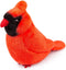 Red Cardinal Bird Plush Toy - Realistic Northern Cardinal Stuffed Animals 6inch, Soft Plush Cardinal Animal Dolls, Cute Little Red Cardinal Plush ...