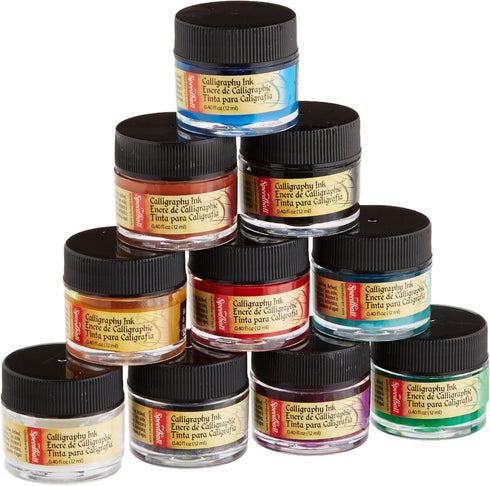 Speedball Art Products SB3132 Calligraphy Ink Palette Kit...