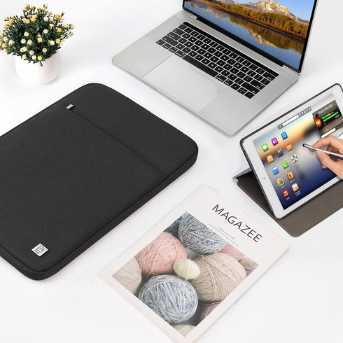 DOMISO 13.3 inch Laptop Sleeve Case Waterproof Carrying Bag for 13" MacBook Air 2014-2017/13.3" ThinkPad L390 Yoga X380 Yoga/13.9" Lenovo Yoga C93...