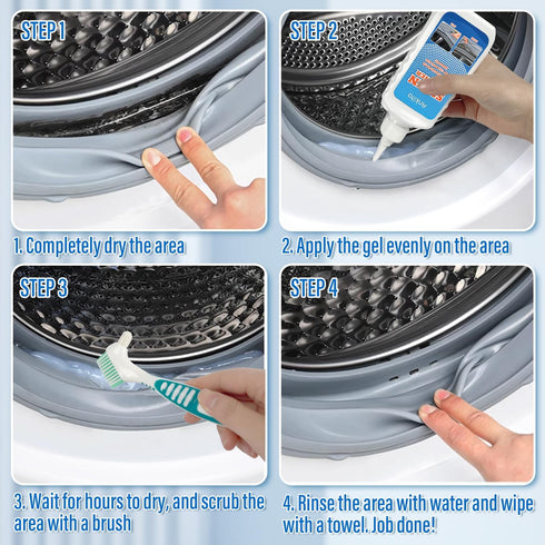 Ankita Remover Gel for Washing Machine, Household Front Load Washing Machine Cleaner, Easily Removes Stains for Showers, Washing Machine, Refriger...