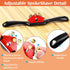 6 Pieces Adjustable Spokeshave Set 1 Piece Adjustable Spokeshave with Flat Base and 5 Pieces Metal Blade, Metal Blade Wood Working Hand Tool Nice ...
