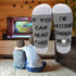 LEVLO If You Can Read This I'm Watching Criminal Cotton Socks Criminal Fans Gift (2 Pairs/Set)...