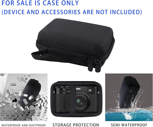 JINMEI Hard EVA Carrying Case Compatible with Fujifilm X100V/ X100F/X100S Digital Camera case (black)...