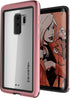 Ghostek Atomic Slim Galaxy S9 Plus Clear Case with Space Metal Bumper Super Tough Shockproof Heavy Duty Protection Wireless Charging Compatible Co...