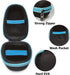 Hard Carrying Case for Noxgear 39g Wearable Waterproof Bluetooth Speaker, Magnetic Clip-On Portable Speaker Holder Travel Storage Accessories for ...