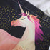 Premium Womens Tote Bag - Black Unicorn Style - Light Weight Sports Gym bag || Lunch bag || Yoga || Shopping bag || Travel Bag for Women || Washab...