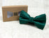 Spring Notion Men's Solid Color Satin Microfiber Bow Tie and Hankerchief Set...