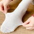 Women Cute Ruffle Frilly Turn Cuff Ankle Socks Scalloped Pointelle Solid Casual Crew Socks 4 Pairs...