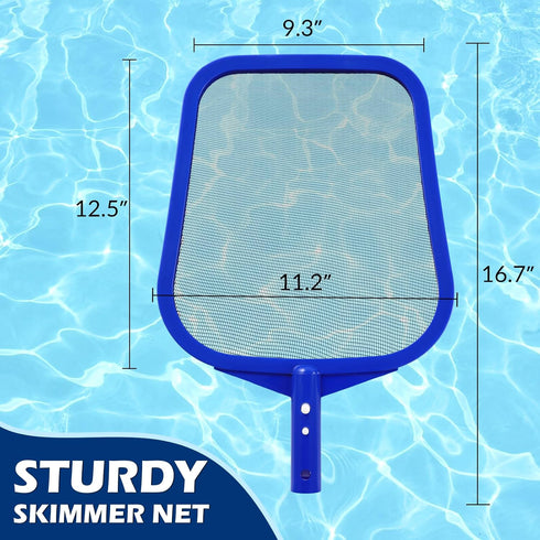 Pool Skimmer Net - Professional Pool Skimmer with Reinforced Frame, Ultra Fine Mesh Net Without Pole, Swimming Pool Leaf Skimmer Nets for Cleaning...