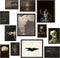 97 Decor Dark Academia Room Decor - Gothic Home Decor, Moody Halloween Decor, Dark Academia Aesthetic Pictures, Creepy Posters Goth Art Prints, Ed...