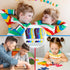 50 Pcs Autism Awareness Silicone Keychains Colorful Inspirational Autism Education Keychains Aba Therapist Gift Thank You Gift for Autistic Mom Wo...